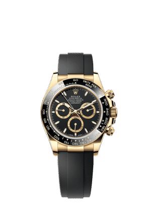 Rolex Cosmograph Daytona 18K Yellow Gold Oysterflex Black Dial 126518LN-0008