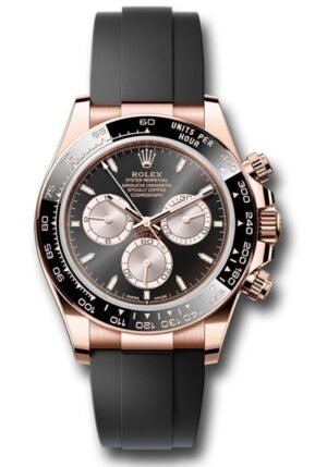 Rolex Cosmograph Daytona Black Sundust Index Dial Oysterflex Strap 126515LN