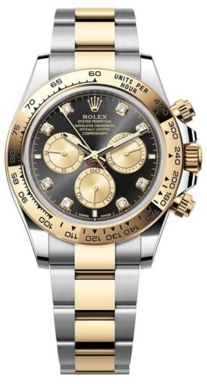 Rolex Daytona 126503 Two-Tone Black Diamond Dial 40mm