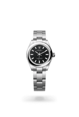 Rolex Oyster Perpetual 28 | Black Dial (Ref 276200-0010)