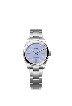 Rolex Oyster Perpetual 31 New 2025 Release Oyster Perpetual 31mm Stainless Steel Lavender Dial (Ref# 277200)