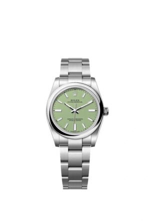Rolex Oyster Perpetual 34 | Pistachio Dial (Ref 124200)