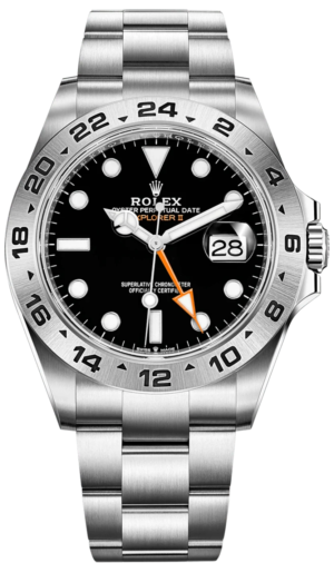 Rolex Oyster Perpetual Explorer II Oystersteel Black Dial Oyster Bracelet (Ref# 226570)