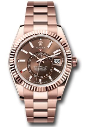 Rolex Sky-Dweller Chocolate Dial Oyster Bracelet 336935