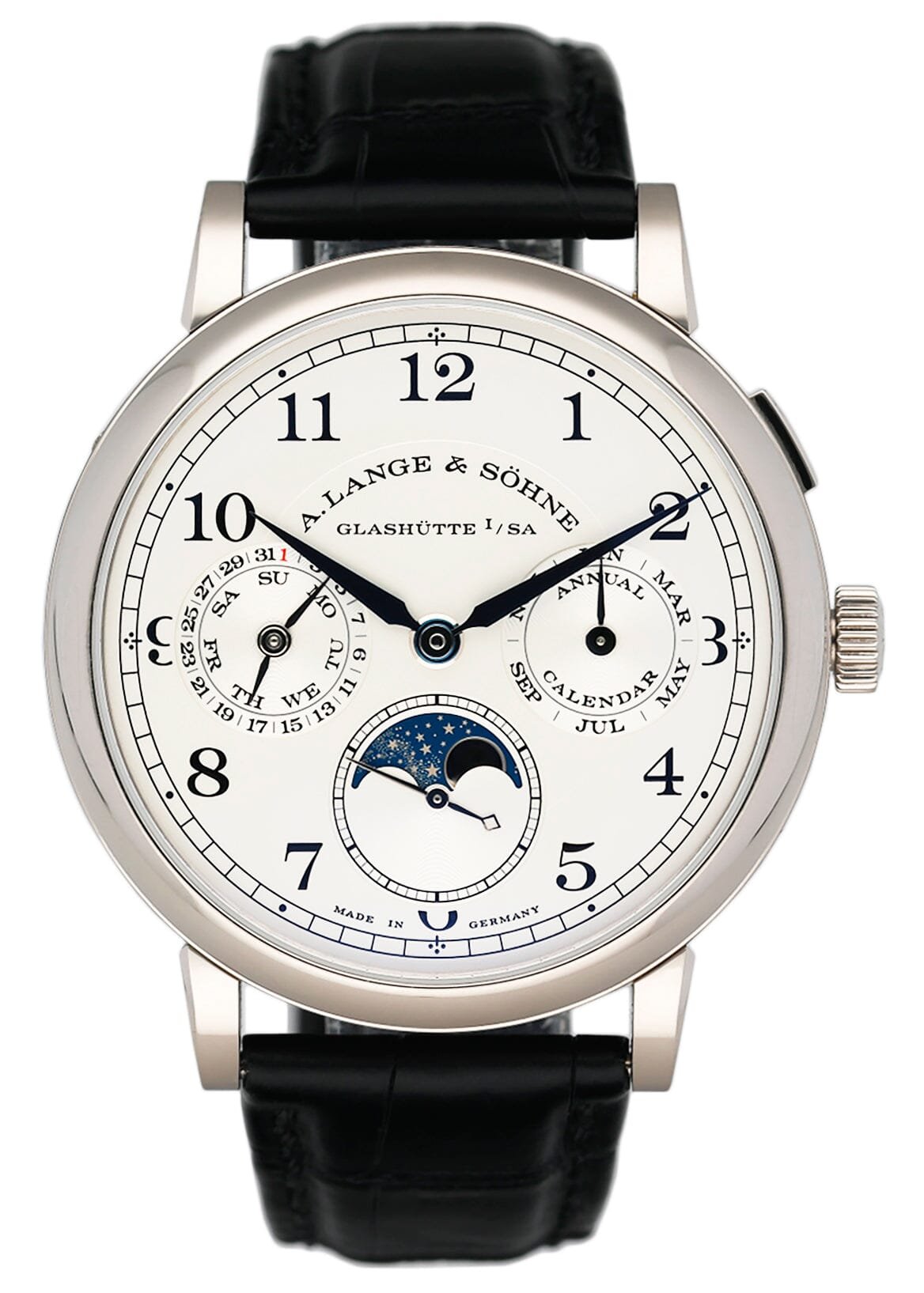 A. Lange & Sohne 1815 Annual Calendar 238.026 Relógio Masculino Caixa e Documentos