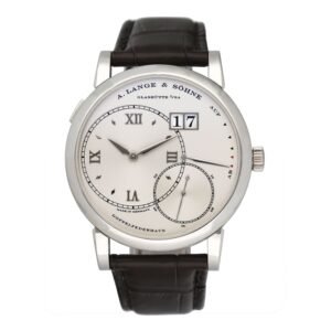 A. Lange & Sohne Lange Grand Lange 1 115.026 mostrador prata Relógio Masculino