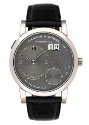 A. Lange & Sohne Lange 1 101.030 mostrador cinza Relógio Masculino Papers