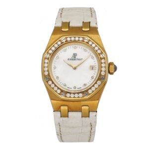 Audemars Piguet 67601BA Diamond MOP Dial Relógio Feminino