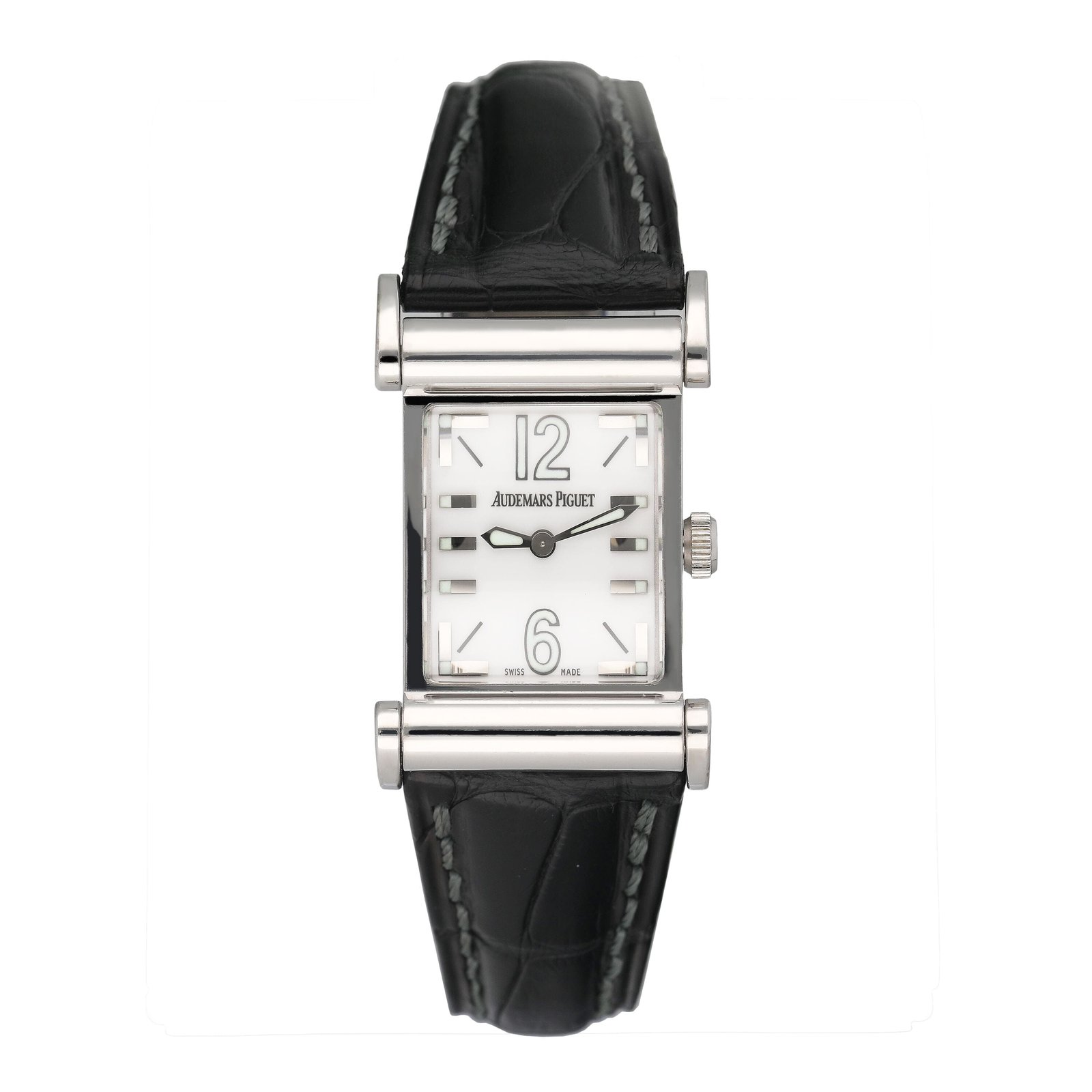 Audemars Piguet Canape 673360 18k ouro branco Relógio Masculino