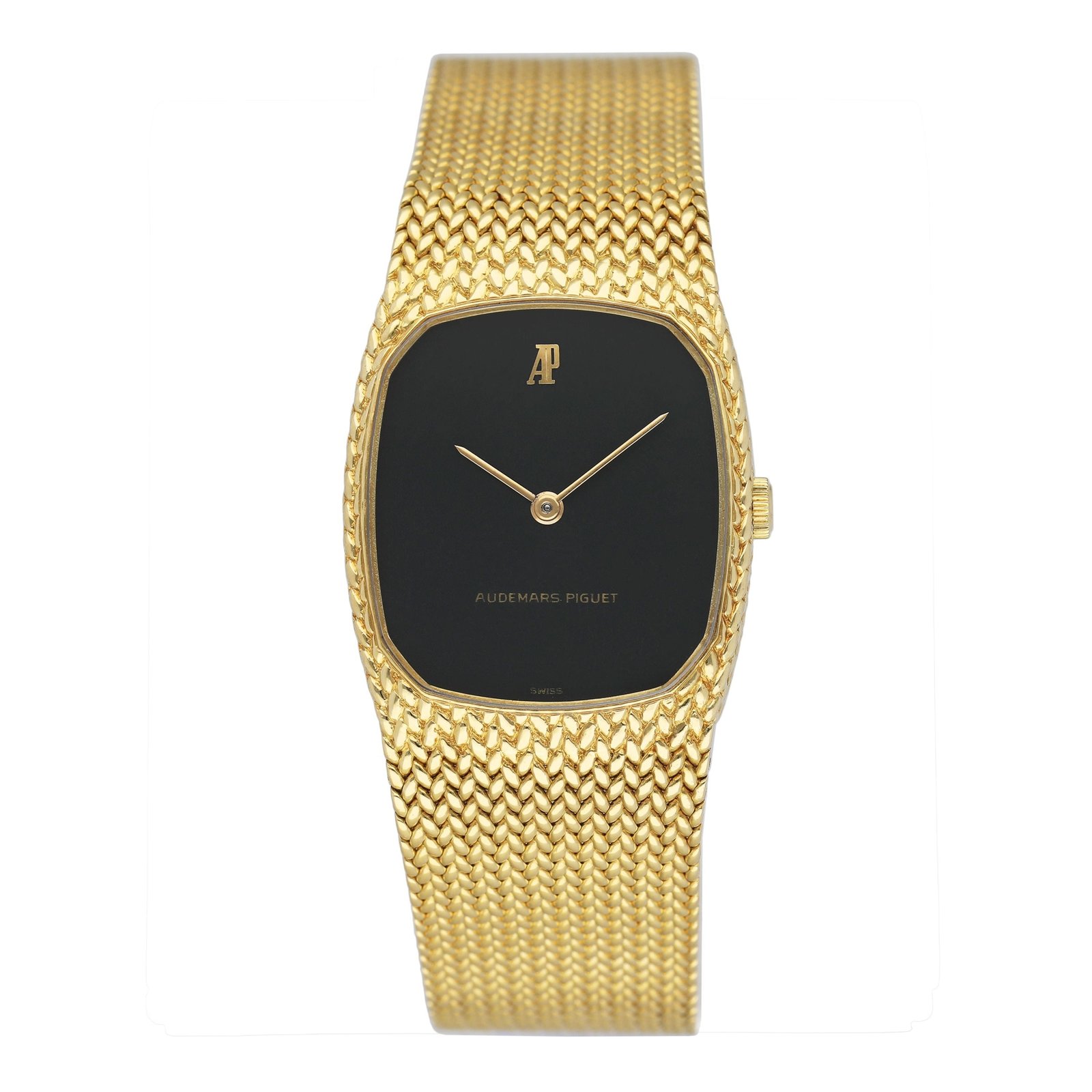 Audemars Piguet Cobra mostrador preto Relógio Feminino