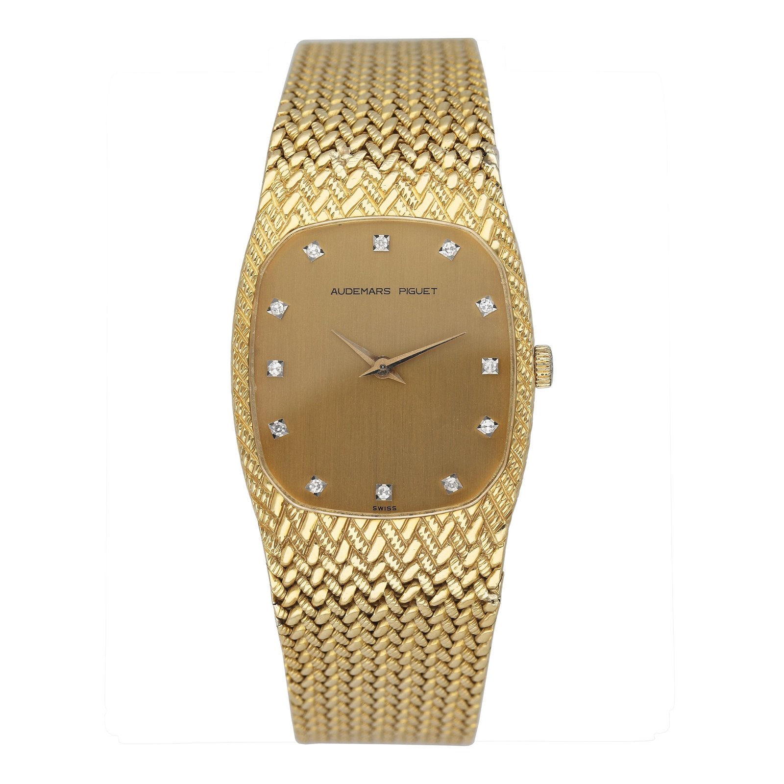 Audemars Piguet Cobra Diamond Champagne Relógio Feminino
