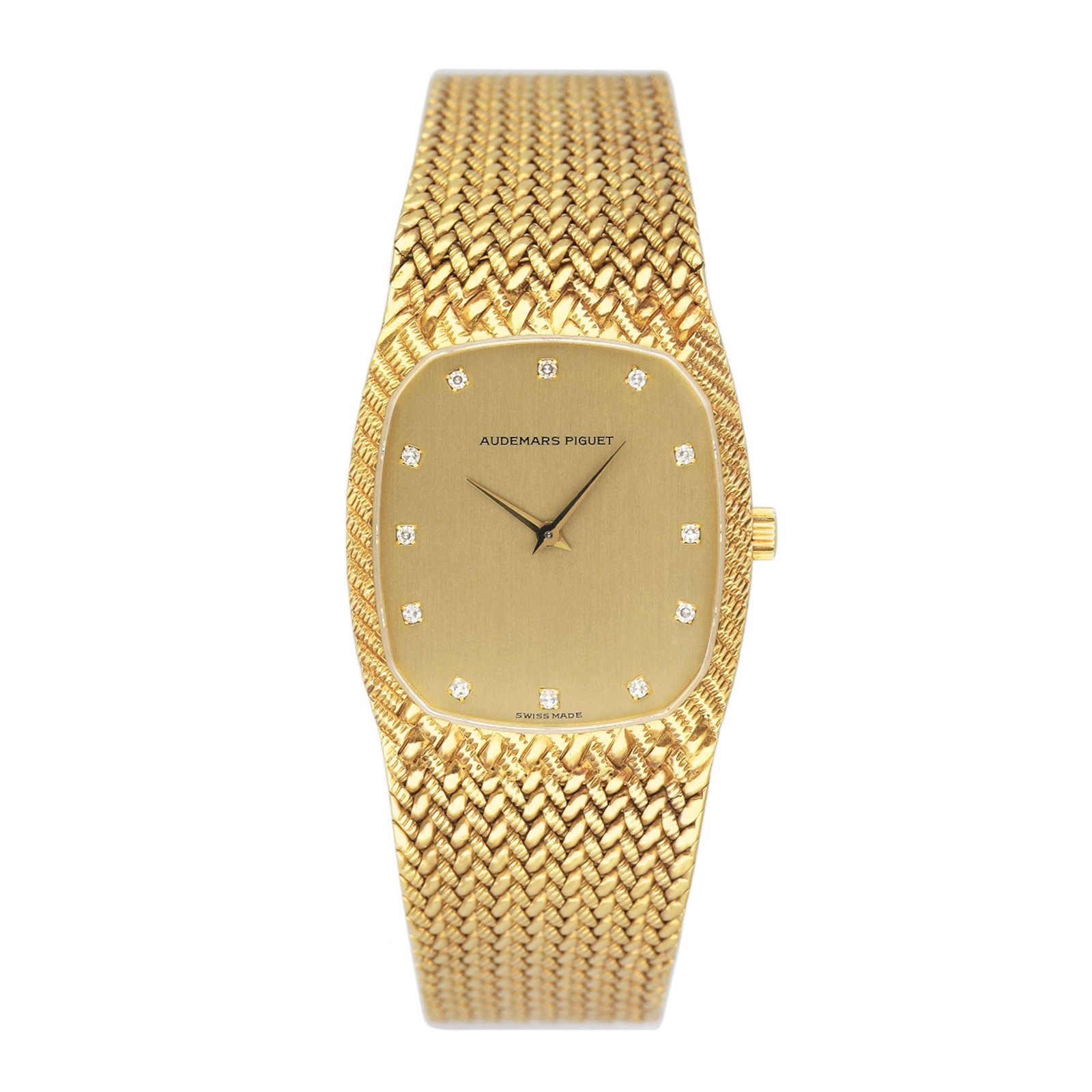 Audemars Piguet Cobra Diamond Champagne Relógio Feminino