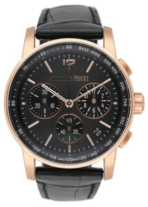 Audemars Piguet Code 11.59 26393NR Smoked mostrador cinza Relógio Masculino Caixa e Documentos