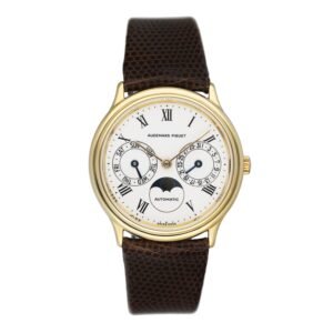 Audemars Piguet Day-Date Moonphase 25589BA 18k ouro amarelo Relógio Masculino