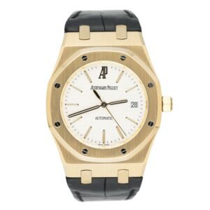 Audemars Piguet Royal Oak 15300BA mostrador branco Relógio Masculino