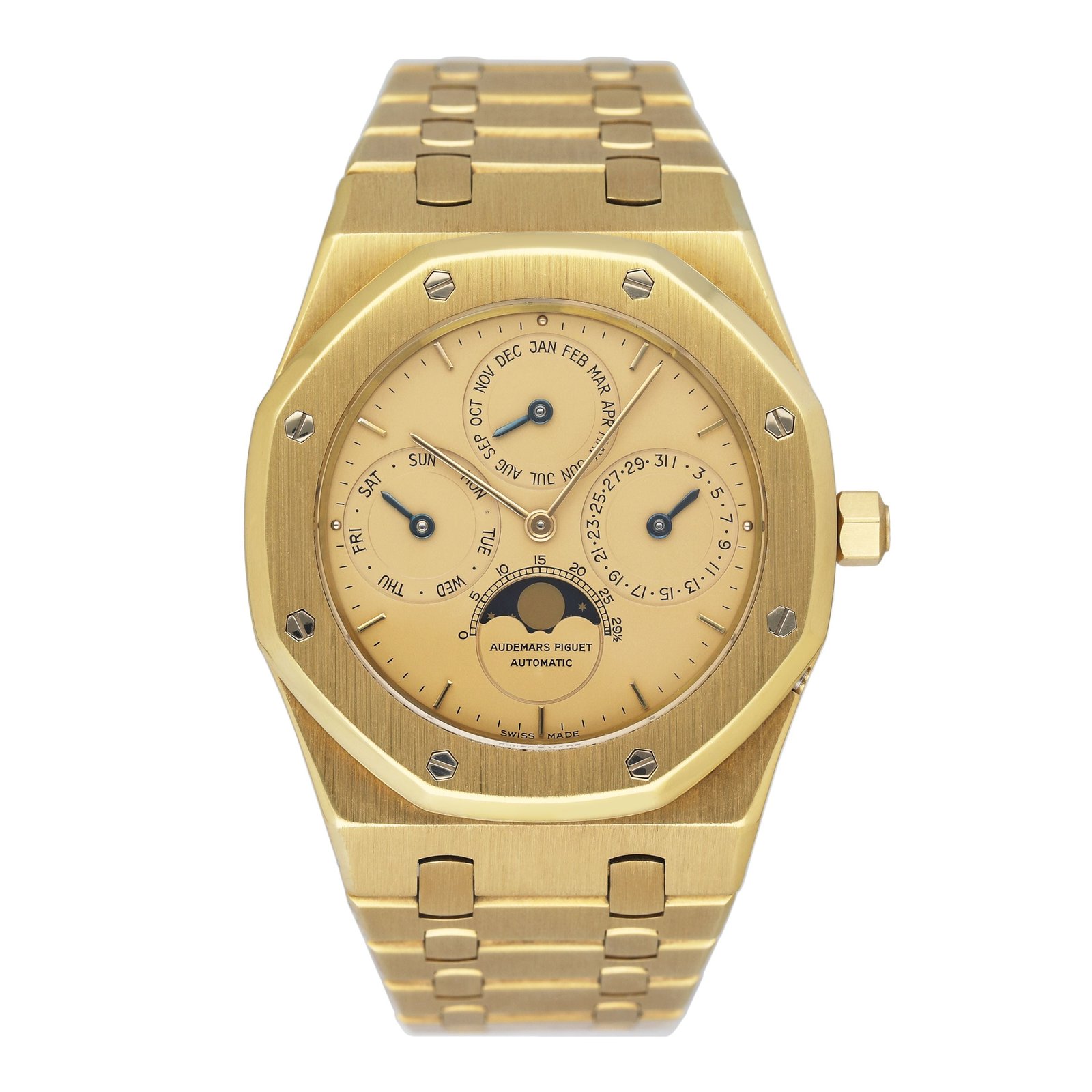 Audemars Piguet Royal Oak 25654BA Perpetual Calendar Relógio Masculino Caixa e Documentos