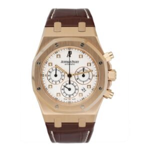 Audemars Piguet Royal Oak 26022OR 18k ouro rosa Relógio Masculino com Documentos