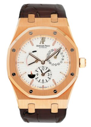 Audemars Piguet Royal Oak 26120OR duplo fuso horário (Dual Time) Relógio Masculino