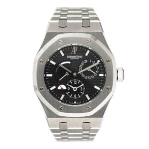 Audemars Piguet Royal Oak 26120ST mostrador preto Relógio Masculino