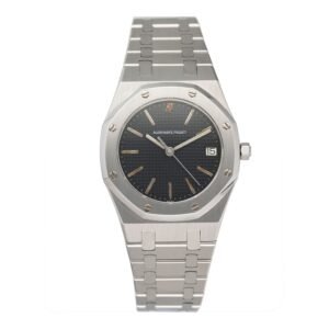 Audemars Piguet Royal Oak 56023ST mostrador azul Relógio Masculino