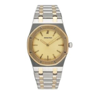 Audemars Piguet Royal Oak 56303SA mostrador champagne Two-Tone Relógio Feminino