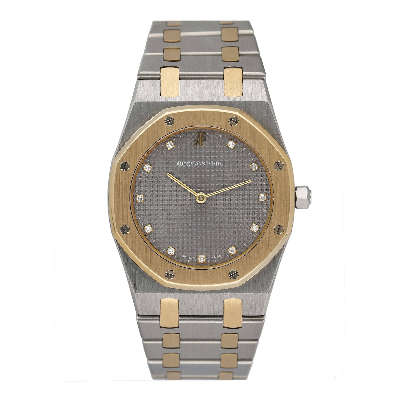 Audemars Piguet Royal Oak 56303SA Diamond Dial Two-Tone Relógio Feminino