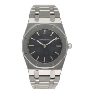 Audemars Piguet Royal Oak 56303ST mostrador azul Relógio Feminino