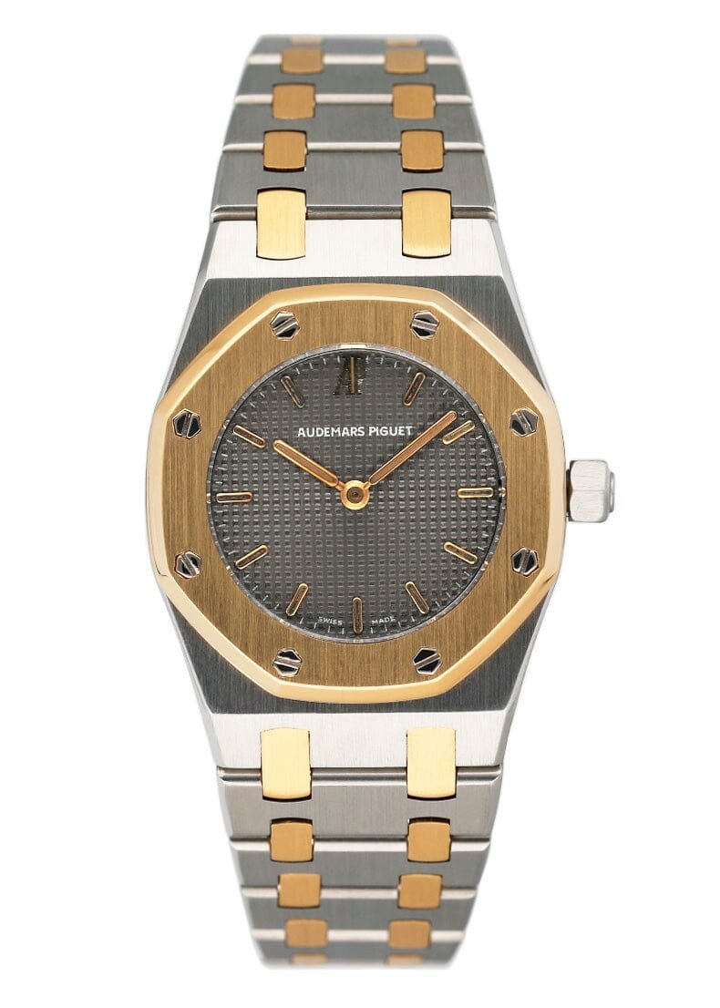 Audemars Piguet Royal Oak 6007SA 18k ouro amarelo Steel Relógio Feminino