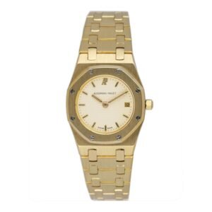 Audemars Piguet Royal Oak 66270BA Cream Dial Relógio Feminino