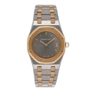 Audemars Piguet Royal Oak 66270SA mostrador cinza Relógio Feminino