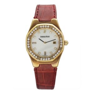 Audemars Piguet Royal Oak 66800BA Diamond MOP Dial Relógio Feminino