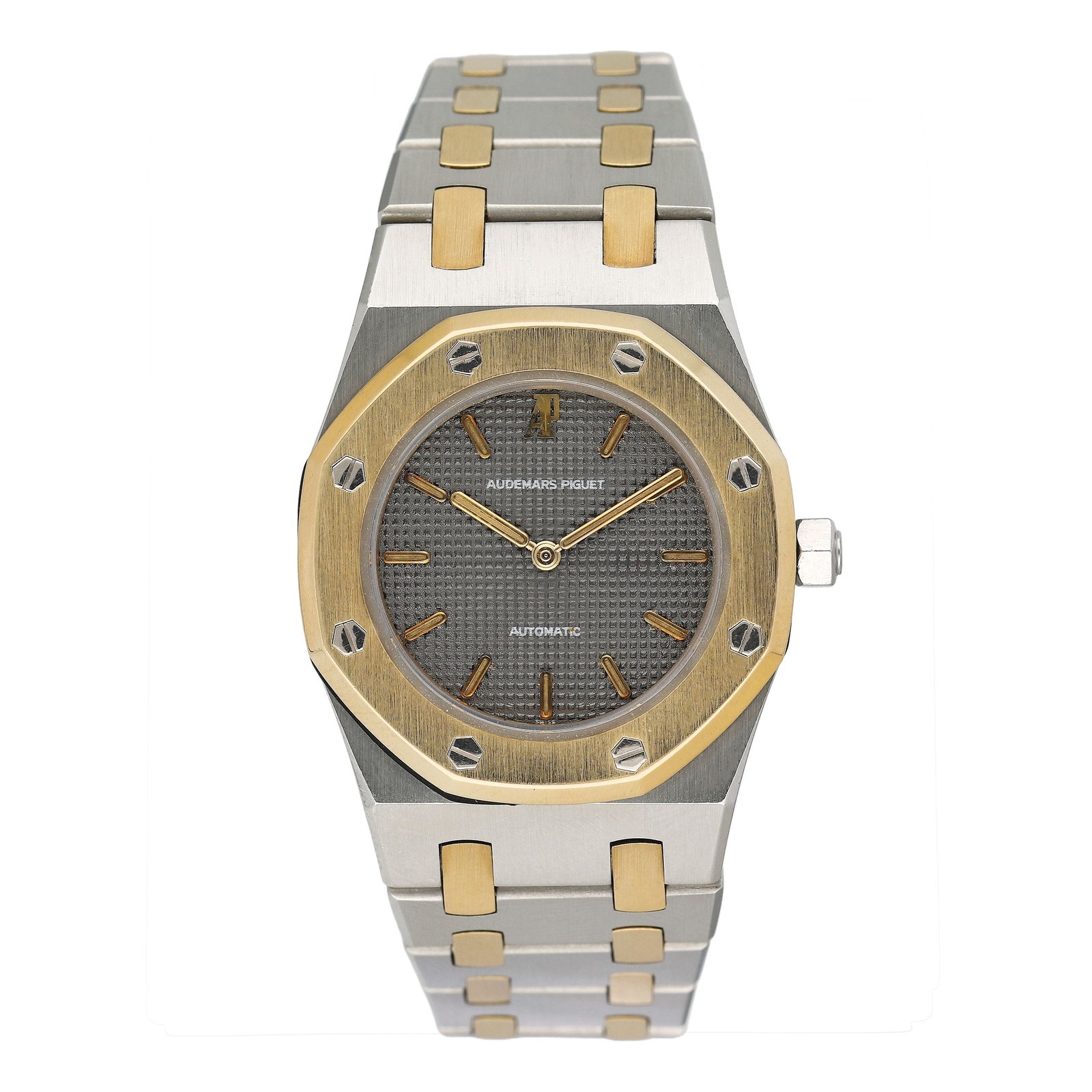 Audemars Piguet Royal Oak 8638SA mostrador cinza Relógio Feminino