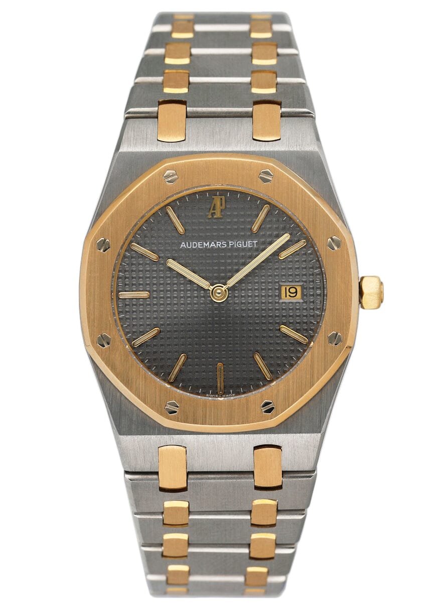 Audemars Piguet Royal Oak mostrador cinza Two-Tone Relógio Feminino