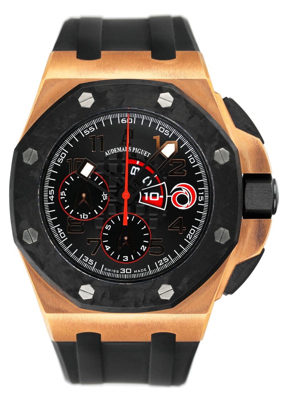 Audemars Piguet Royal Oak Offshore 26062OR Alinghi Team Relógio Masculino Caixa e Documentos