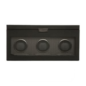 Axis Triple Relógio Winder With Storage - Powder Coat