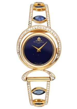 Baume & Mercier 36663 9 Lapis Dial Relógio Feminino