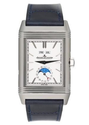Jaeger-LeCoultre Reverso Tribute Q3918420 Relógio Masculino Caixa e Documentos