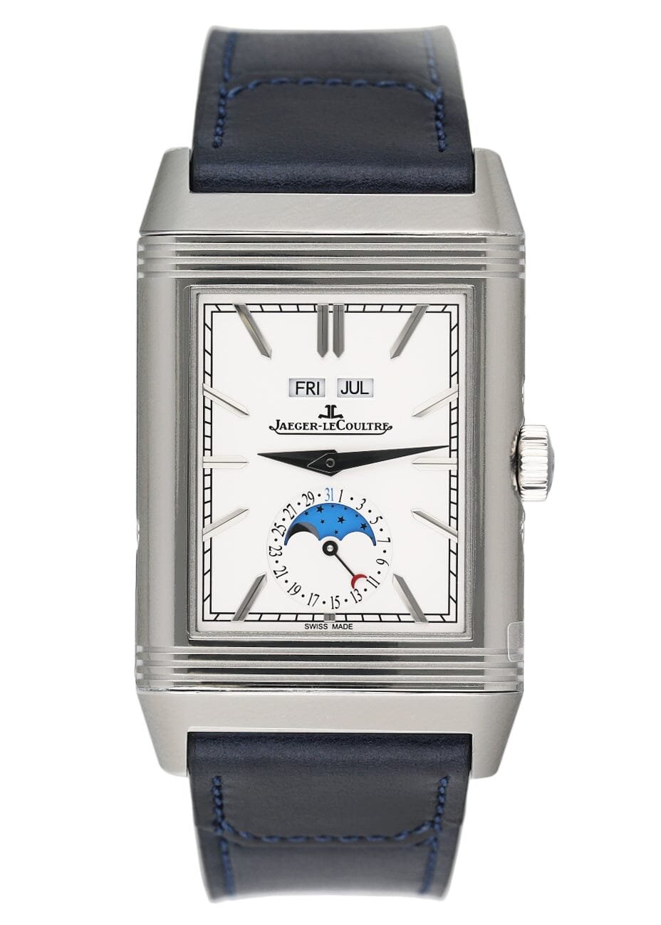 Jaeger-LeCoultre Reverso Tribute Q3918420 Relógio Masculino Caixa e Documentos