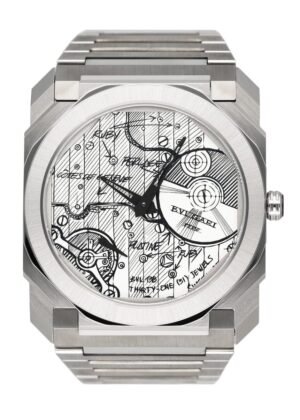 Bulgari Octo Finissimo Sketch 104163 Relógio Masculino Caixa e Documentos
