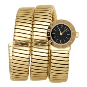 Bvlgari Serpenti Tubogas BB 19 1T 18k ouro amarelo Relógio Feminino Caixa e Documentos