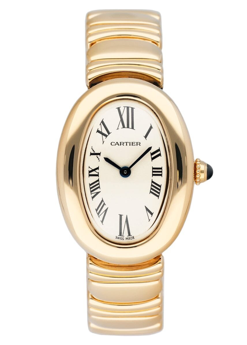 Cartier Baignoire 2678 18k ouro amarelo Relógio Feminino