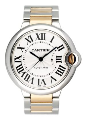 Cartier Ballon Bleu W2BB0012 Two-Tone ouro amarelo Relógio Masculino