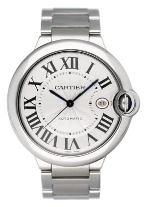 Cartier Ballon Bleu W69012Z4 aço inoxidável Relógio Masculino Caixa e Documentos