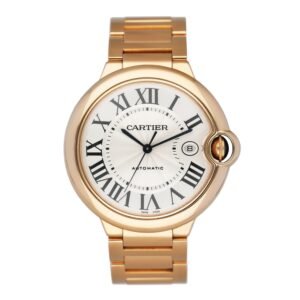 Cartier Ballon Bleu WGBB0016 18k ouro rosa Relógio Masculino