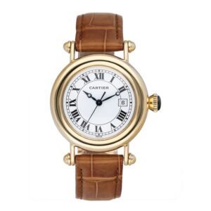 Cartier Diabolo Large W1507651 18k ouro amarelo Relógio Feminino