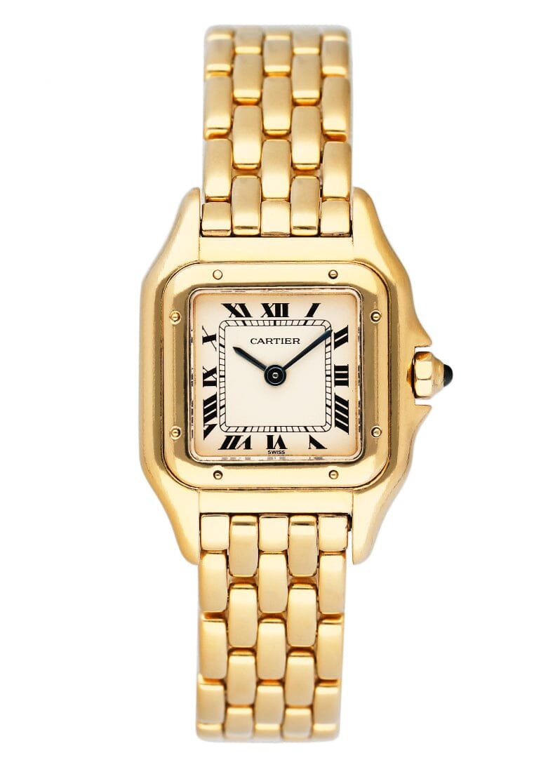 Cartier Panthere 18k ouro amarelo Relógio Feminino
