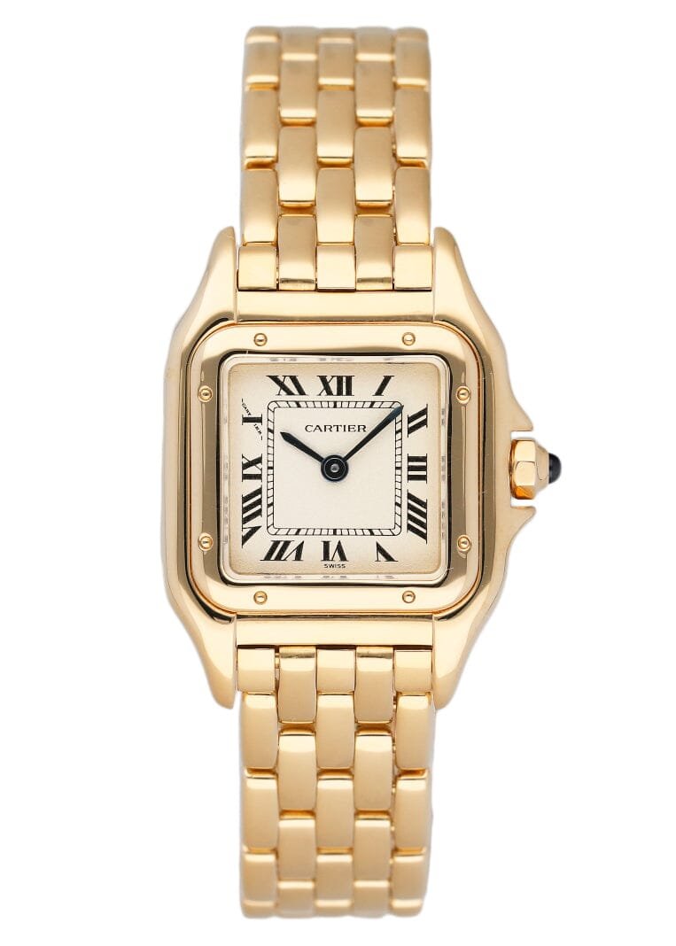 Cartier Panthere 8057917 18k ouro amarelo Relógio Feminino Caixa e Documentos