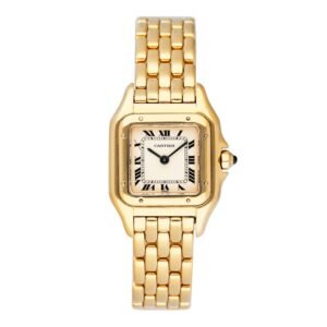 Cartier Panthere 8669 18k ouro amarelo Relógio Feminino Caixa e Documentos
