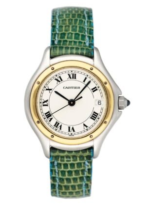 Cartier Panthere Cougar W350058A Two Tone Relógio Feminino