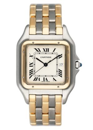 Cartier Panthere Jumbo 83957 Three Row Relógio Masculino